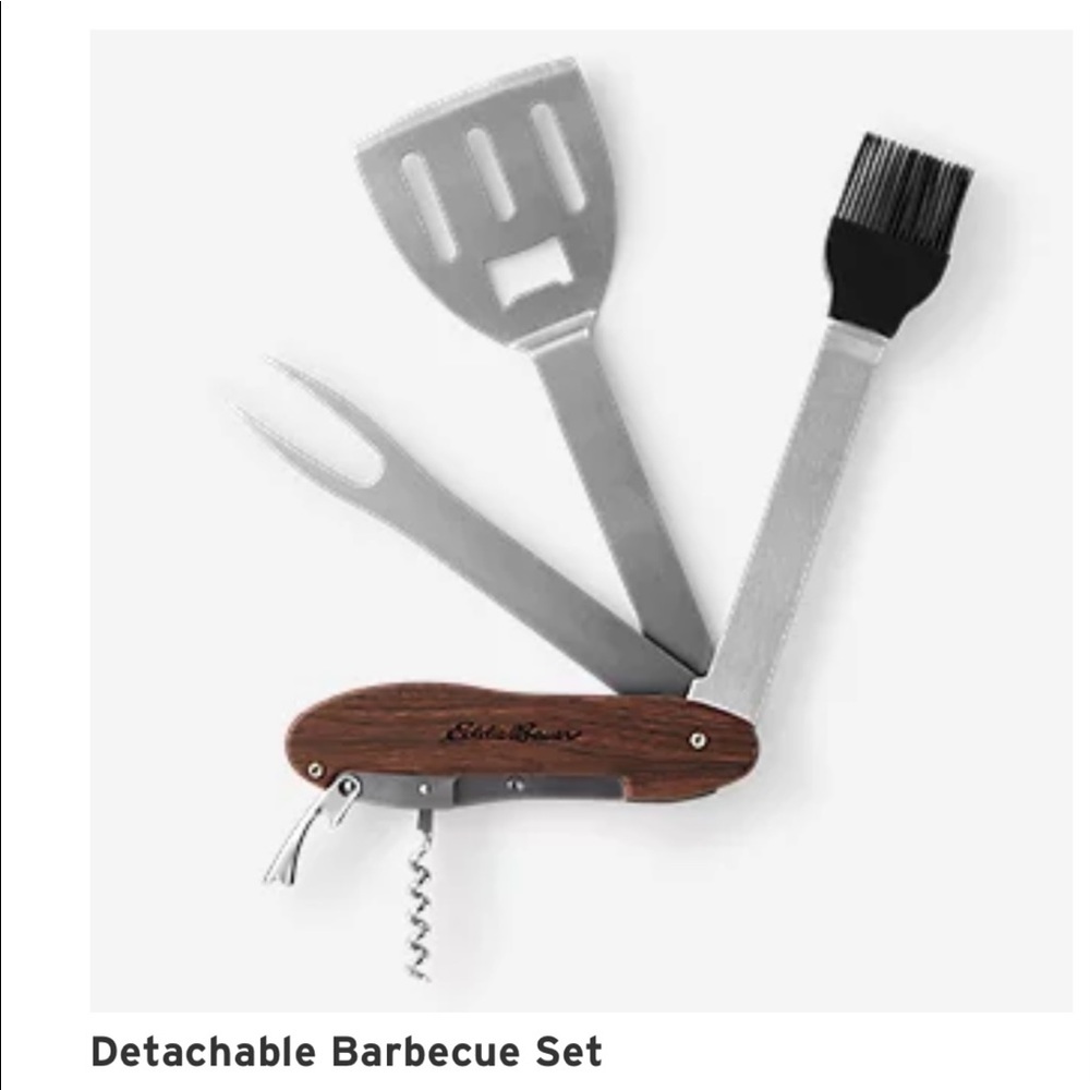 Eddie Bauer detachable barbecue set